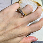 1.0 TCW Emerald Cut Pave Moissanite Bridal Wedding Band 10