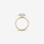 Stunning 2.34 CT Oval Moissanite Engagement Ring in Halo Designs 2