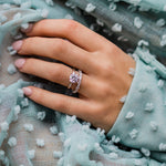 Round Cut Solitaire Style Cubic Zirconia in 925 Sterling Silver Ring 8
