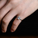 Stunning 3.0 CT Emerald Moissanite Engagement Ring with Solitaire Design 10