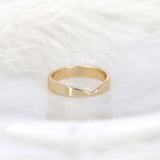 Stunning Chevron Metal Wedding Bands 1