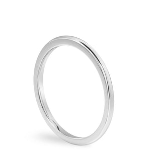 Classic Plain Metal Wedding Band