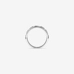 0.20 CT Round Moissanite Dainty Men's Wedding Band in Solid Gold 2