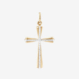 Round Cut Cubic Zirconia in 925 Sterling Silver Necklace 1