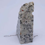 Round Cut Cubic Zirconia in 925 Sterling Silver Necklace 3