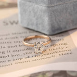 Stunning 1.0 CT Oval Moissanite Engagement Ring with Hidden Halo Design 7