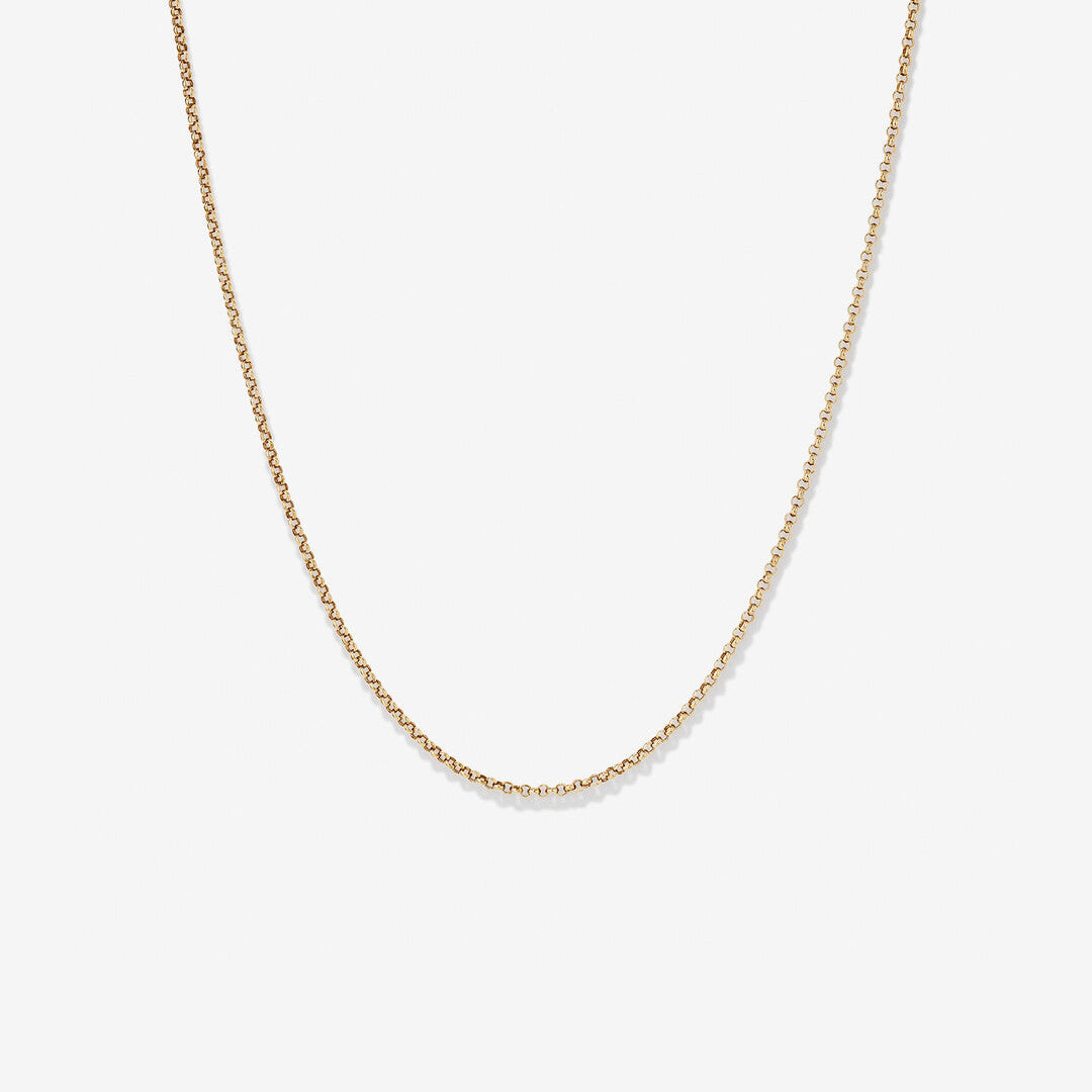Round Cut Cubic Zirconia in 925 Sterling Silver Necklace 1