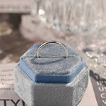 0.2 TCW Round Cut Moissanite Bridal Wedding Band 6