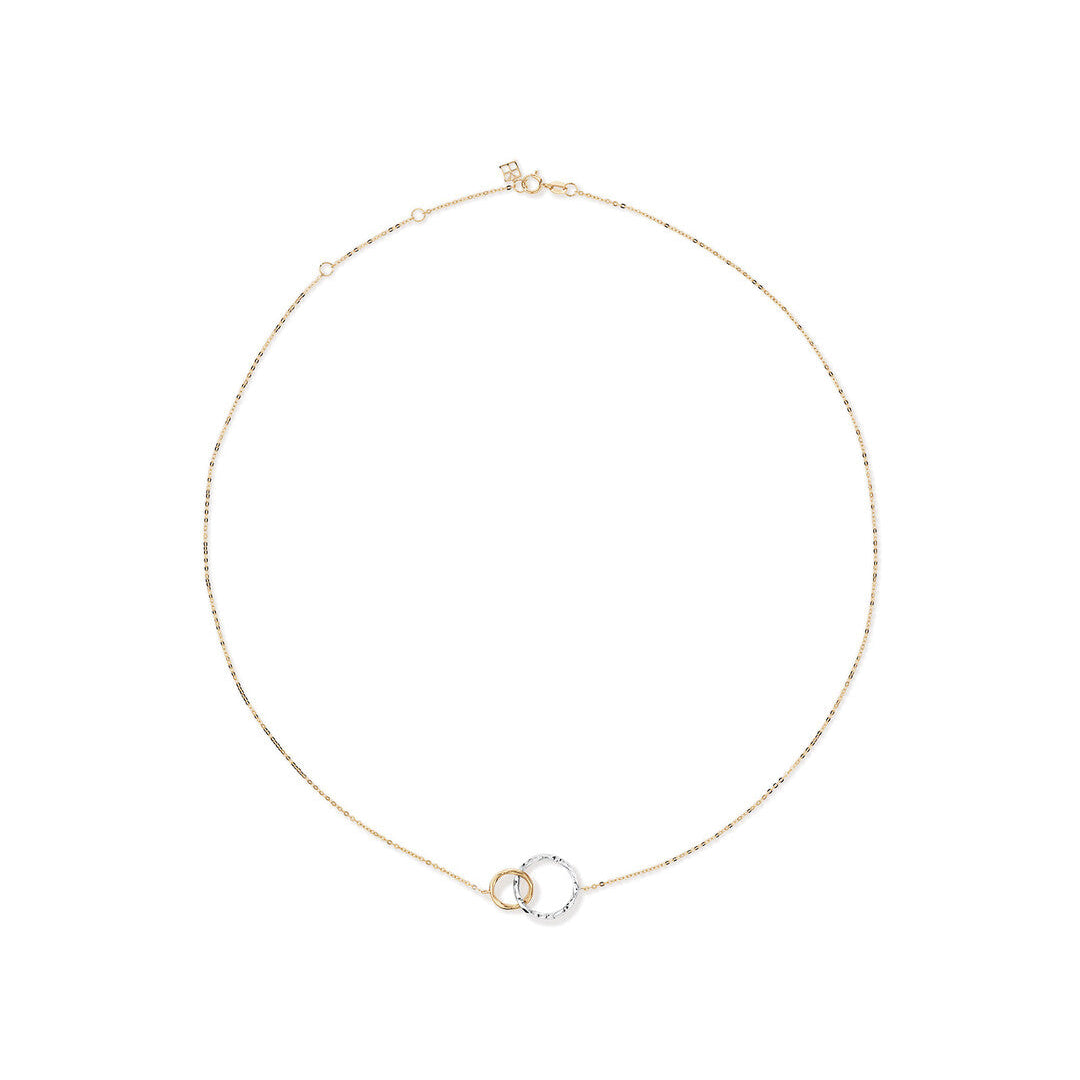 Round Cut Cubic Zirconia in 925 Sterling Silver Necklace 2