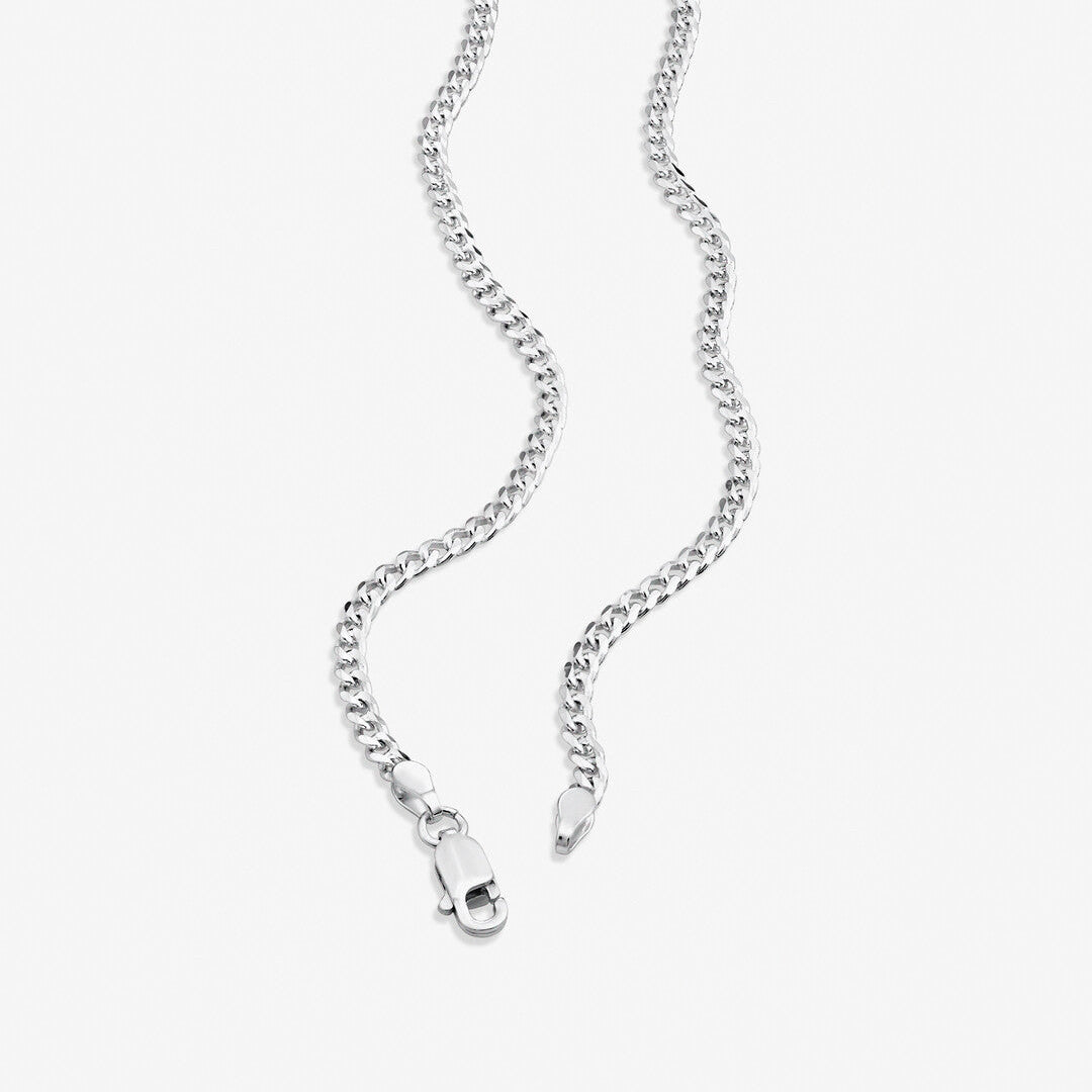 Round Cut Cubic Zirconia in 925 Sterling Silver Necklace 2
