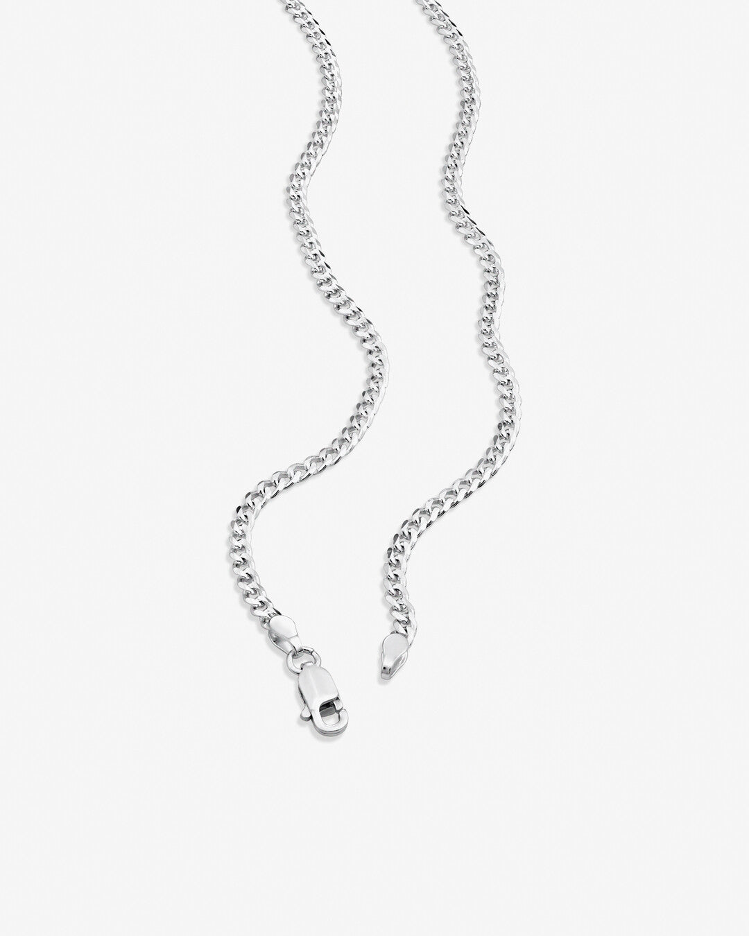 Round Cut Cubic Zirconia in 925 Sterling Silver Necklace 2