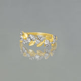 Stunning 0.52 TCW Round Moissanite Stones Half Eternity Wedding Band 7