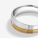 0.15 CT Round Moissanite Channel Set Men's Wedding Band in Solid Gold 5