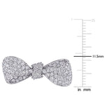 Round Cut Cubic Zirconia in 925 Sterling Silver Wedding Bands 10