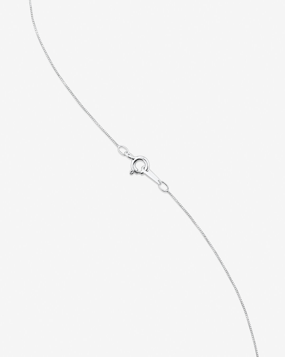 Round Cut Cubic Zirconia in 925 Sterling Silver Necklace 3