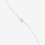 Round Cut Cubic Zirconia in 925 Sterling Silver Necklace 3