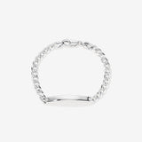 Round Cut Cubic Zirconia in 925 Sterling Silver Bracelet 1