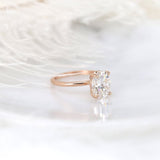Stunning 3 CT Oval Moissanite Engagement Ring with Solitaire Design 2