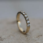 1.10 CT Round CVD EF/VS Diamond Wedding Band 6