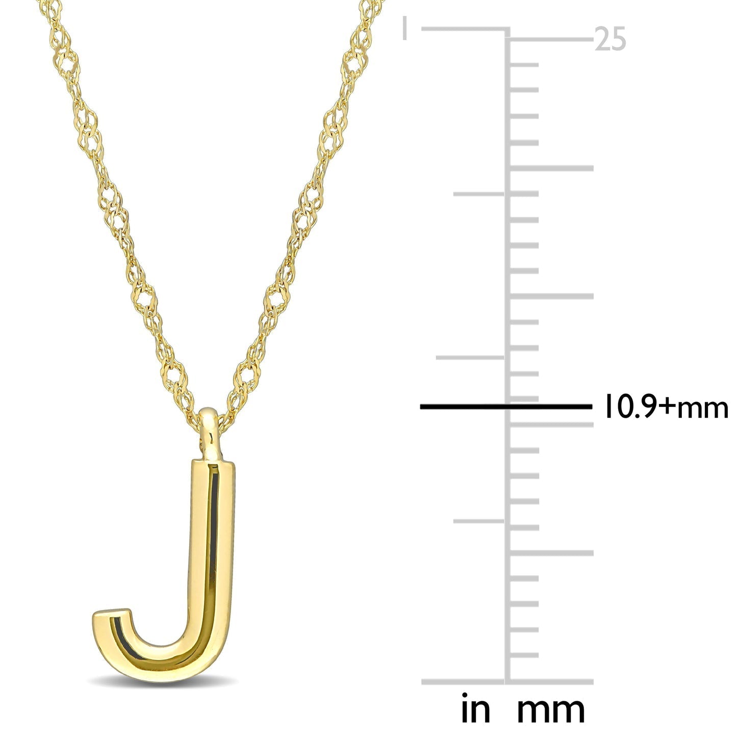 Round Cut Cubic Zirconia in 925 Sterling Silver Necklace 9