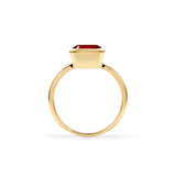 4.00 CT Emerald Garnet Lab Made Diamond-January Birthstone Engagement Ring 4