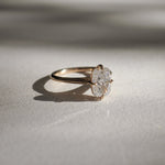 Stunning 1 CT Cushion Moissanite Engagement Ring with Solitaire Design