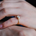 Stunning 1.0 - 2.0 CT Emerald Moissanite Engagement Ring with Solitaire Design 6