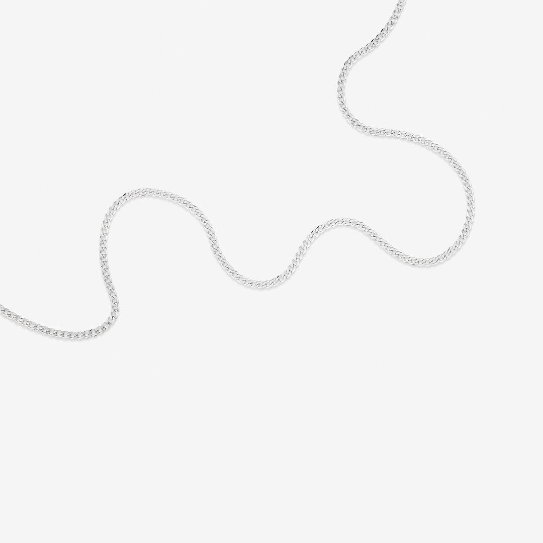 Round Cut Cubic Zirconia in 925 Sterling Silver Necklace 2