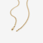 Round Cut Cubic Zirconia in 925 Sterling Silver Necklace 2