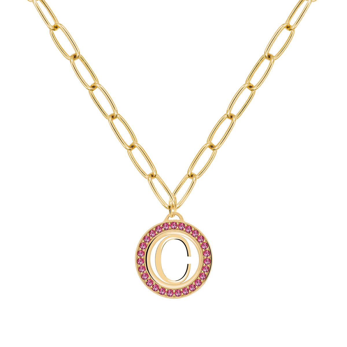 1.155 TCW Round Garnet Lab Made Diamond- July Birthstone Pendant 6