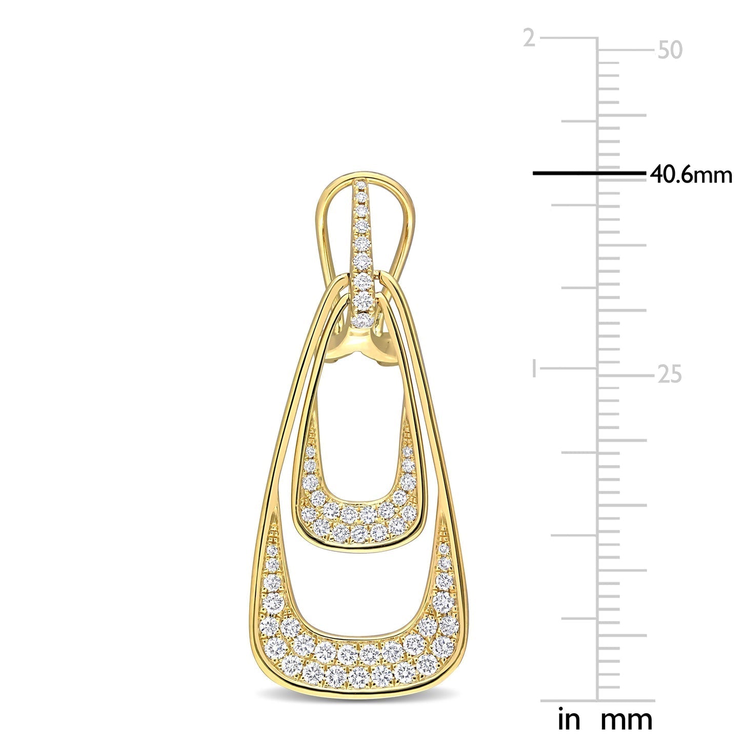 1.0 CT Round Cut Cubic Zirconia in 925 Sterling Silver Jewelry 6