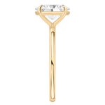 Stunning 1.0- 2.0 CT Oval Moissanite Engagement Ring with Solitaire Design 4