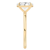 Stunning 1.0- 2.0 CT Oval Moissanite Engagement Ring with Solitaire Design 4