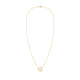 1.44 TCW Round Citrine Lab Made Diamond- November Birthstone Necklace 5