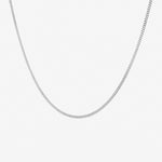 Round Cut Cubic Zirconia in 925 Sterling Silver Necklace 1