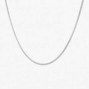 Round Cut Cubic Zirconia in 925 Sterling Silver Necklace