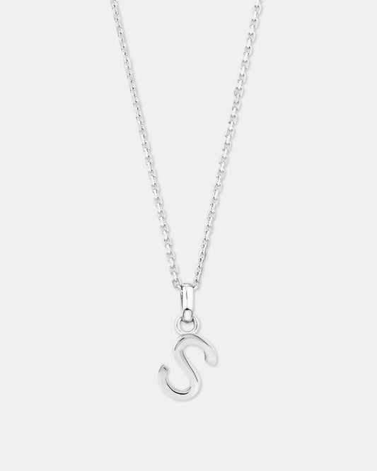 Round Cut Cubic Zirconia in 925 Sterling Silver Necklace 1