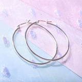 Round Cut Cubic Zirconia in 925 Sterling Silver Earrings 2