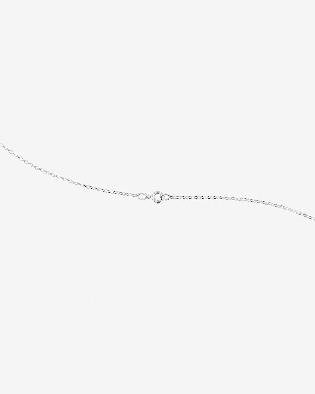 Round Cut Cubic Zirconia in 925 Sterling Silver Necklace 3