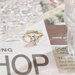 Stunning 2.5 CT Round Moissanite Engagement Ring with Solitaire Design 4