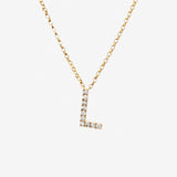 Round Cut Cubic Zirconia in 925 Sterling Silver Necklace 1