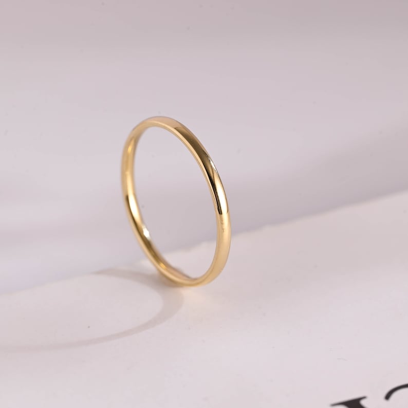 Stunning Minimalist Metal Wedding Bands 3
