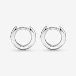 Round Cut Cubic Zirconia in 925 Sterling Silver Earrings 3