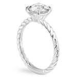 Stunning 0.50-1.50 Round Moissanite Engagement Ring With Solitaire Design 3