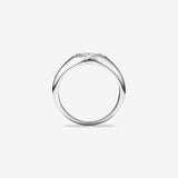 Classic Sunray Round Signet Men's Wedding Band in Solid Gold 2