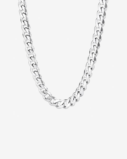 Round Cut Cubic Zirconia in 925 Sterling Silver Necklace 1