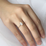 Stunning 1 CT Oval Moissanite Engagement Ring With Solitaire Design 11