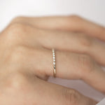 Stunning 0.3 TCW Round Moissanite Stones Full Eternity Wedding Band 5