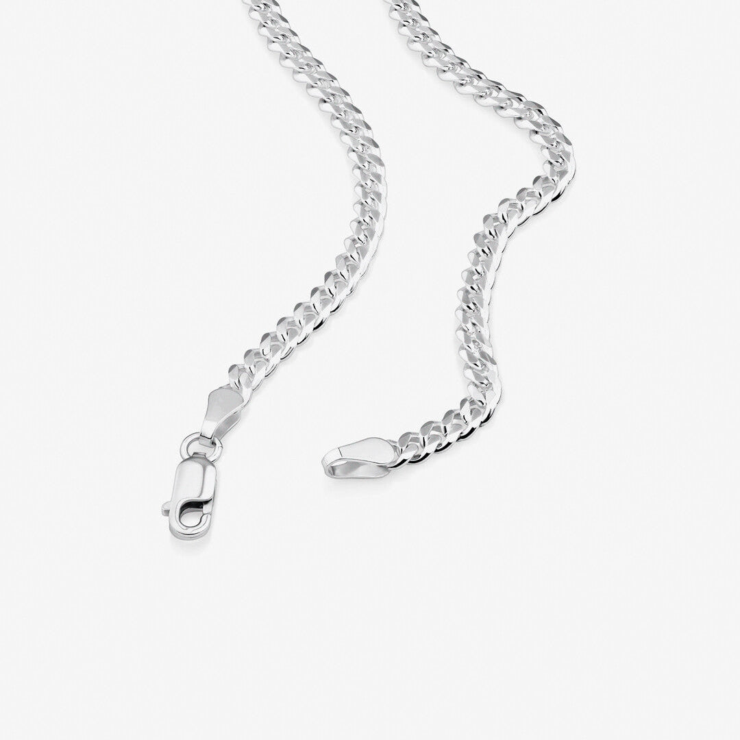 Round Cut Cubic Zirconia in 925 Sterling Silver Necklace 2