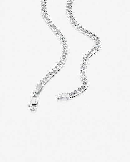 Round Cut Cubic Zirconia in 925 Sterling Silver Necklace 2
